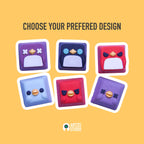 Six bird and penguin character keycap designs to choose from at Artzei Studio artisan keycap workshop