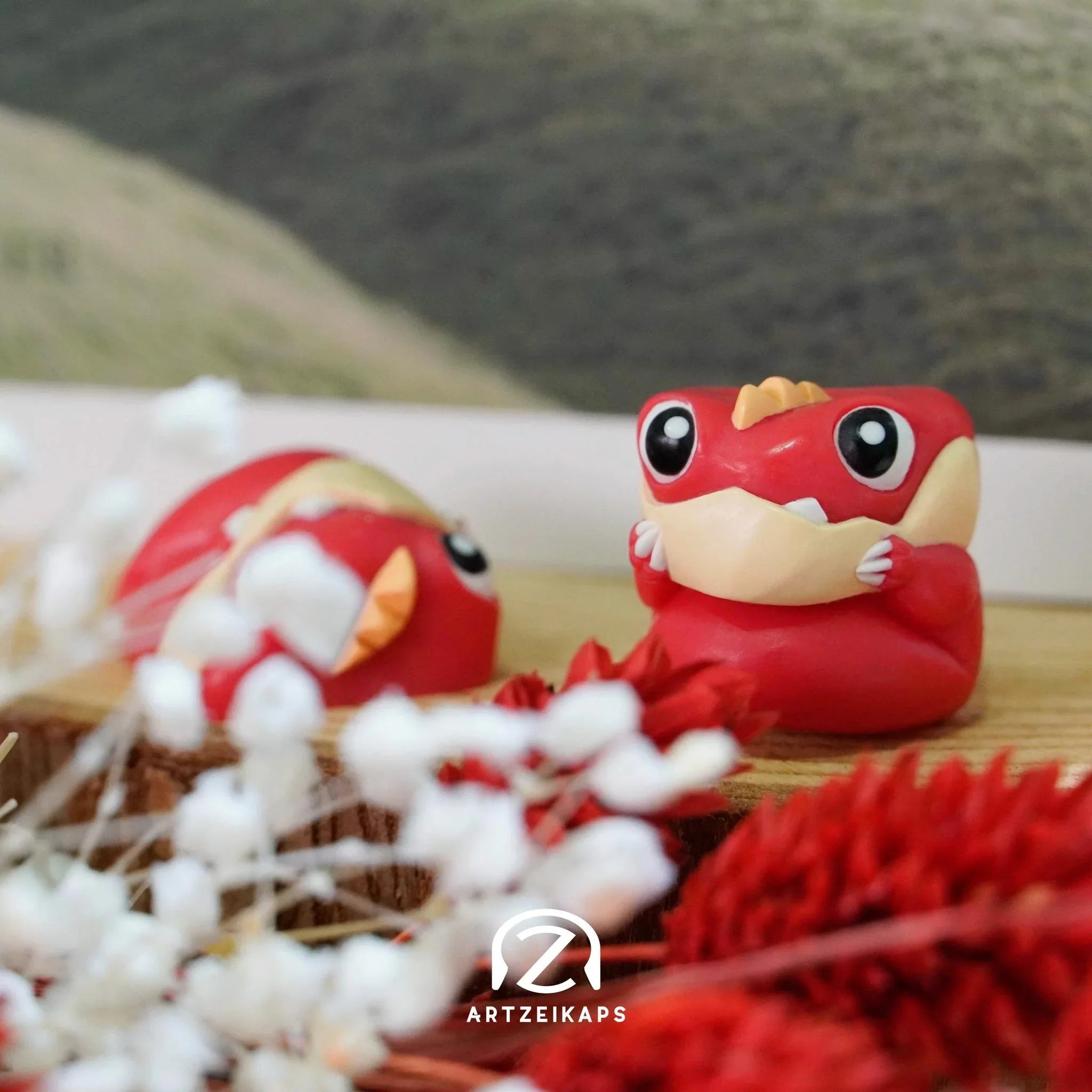 Chomper OG Artisan Keycap by Artzeikaps