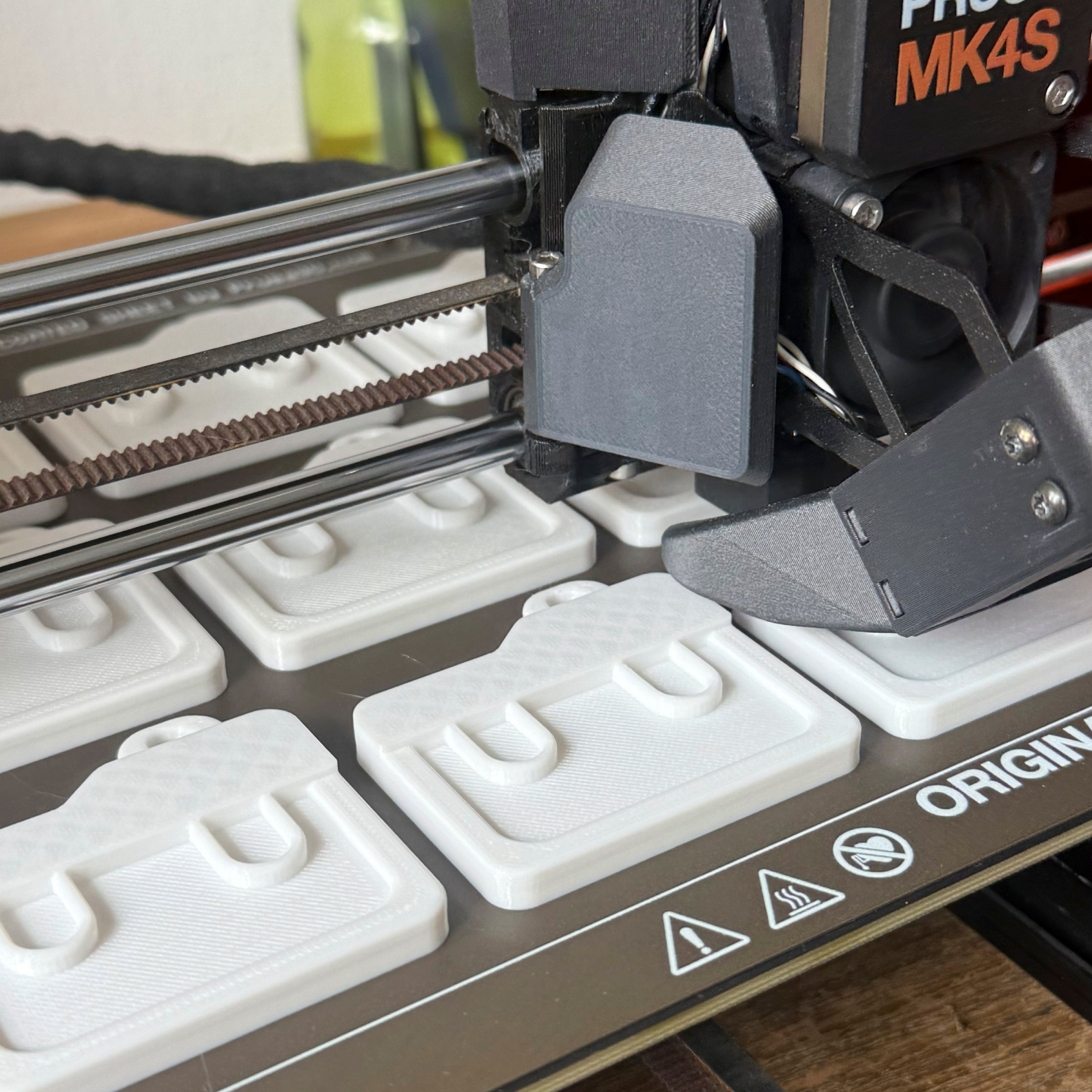 3D printed keychains on Prusa MK4S