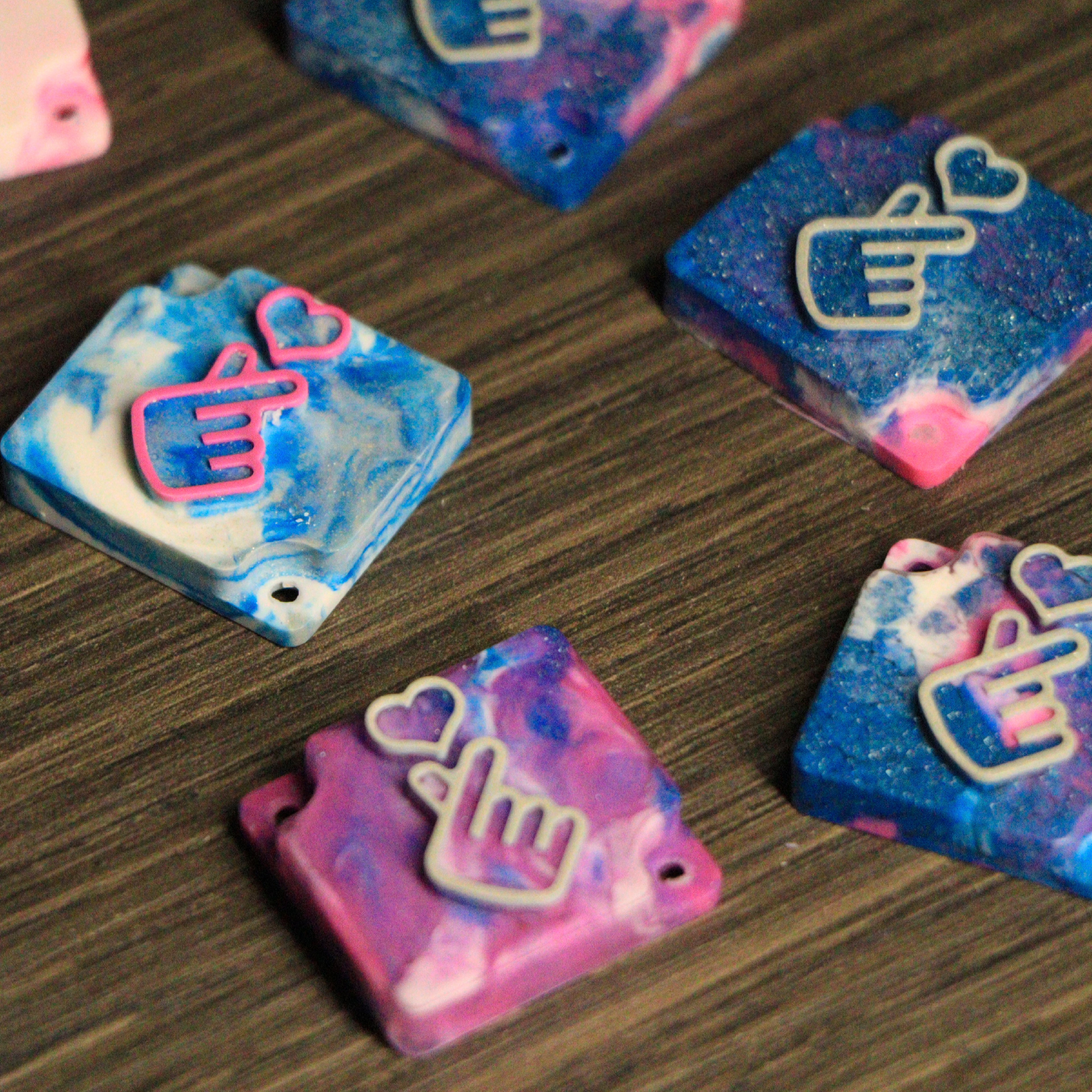 Custom Resin badge for Wendy TKL Mechanical Keyboard