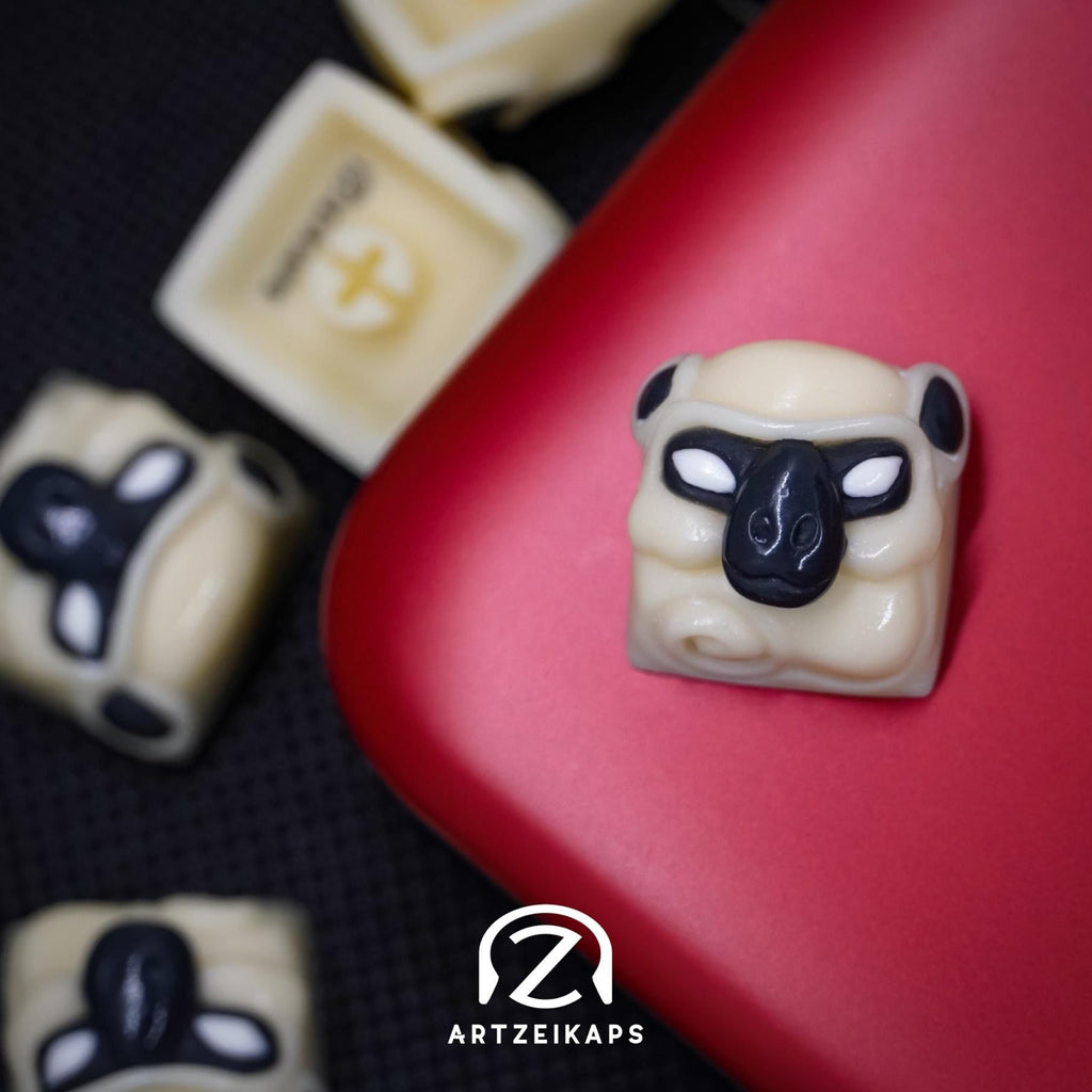 Smunkey artisan keycap Milky Oreo colourway