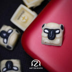 Smunkey artisan keycap Milky Oreo colourway