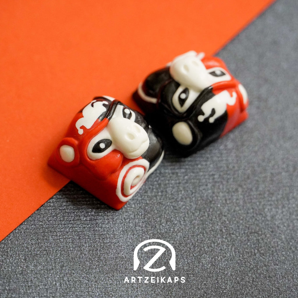 Smunkey artisan keycap Quin edition resin keycap